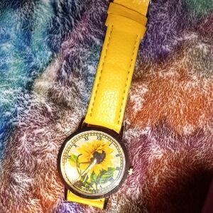 Yellow Sunflower Watch